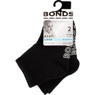 3 PACK OF Bonds Baby Light Quarter Crew Sock 2 pack