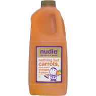 3 PACK OF Nudie Nothing But Carrot, Orange, Apple & Ginger 2l