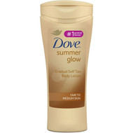 3 PACK OF Dove Summer Glow Body Lotion Fair To Medium 250ml