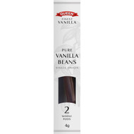 3 PACK OF Queen Finest Vanilla Bean Pods 4g