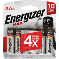 3 PACK OF Energizer Max Aa Batteries 6 pack