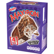 3 PACK OF Peters Maxibon Monster Cookie 4 pack