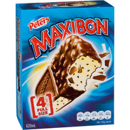 3 PACK OF Peters Maxibon Vanilla 4 pack