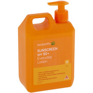 3 PACK OF WW Sunscreen Spf 50+ 1l