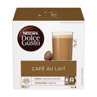 3 PACK OF Nescafe Dolce Gusto Coffee Capsules Cafe Au Lait 16 pack