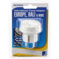 3 PACK OF Jackson Outbound Travel Adaptor For Travel To Europe