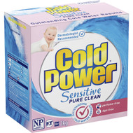 3 PACK OF Cold Power Sensitive Pure Clean Laundry Powder 2kg