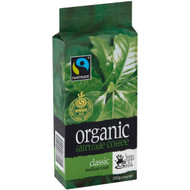 3 PACK OF Bean Ground & Drunk Ground Coffee Organic Fairtrade Classic Roast 250g