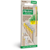3 PACK OF Piksters Bamboo Size 3 Interdental Brush Right Angle