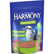 3 PACK OF Harmony Bird Food Insectivore Mix  500g