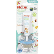 3 PACK OF Nuby Teething Gel With Gumeez Teether