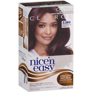 3 PACK OF Clairol Nice N Easy 3.5bg Natural Dark Burgundy Brown
