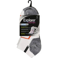 3 PACK OF Bonds Explorer Socks Ladies Extreme Sport Low 2-8
