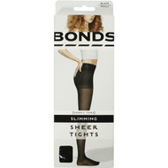 3 PACK OF Bonds Comfy Tops Slimming Sheer Tights Black Lge