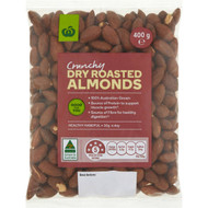 3 PACK OF WW Dry Roasted Almonds Nuts 400g