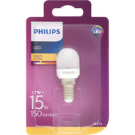 3 PACK OF Philips 1.7w E14 Led Mini Globe Warm White