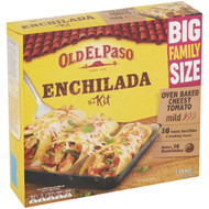 3 PACK OF Old El Paso Bulk Enchilada Kit  1.04kg