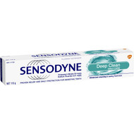 3 PACK OF Sensodyne Toothpaste Sensitive Teeth Pain Deep Clean 110g