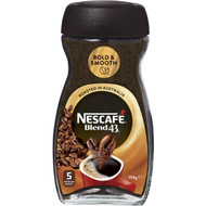 3 PACK OF Nescafe Blend 43 Instant Coffee 150g