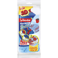 3 PACK OF Vileda Mop Microfibre Refill