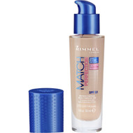 3 PACK OF Rimmel Match Perfection Foundation 010 Light Porcelaine 30ml