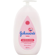 3 PACK OF Johnson's Baby Lotion 500ml