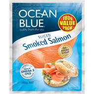 3 PACK OF Ocean Blue Smoked Salmon 180g