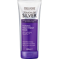 3 PACK OF Provoke Touch Of Silver Toning Treatment Purple Mask 200ml