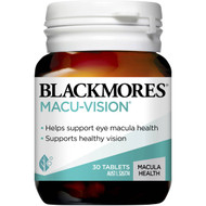3 PACK OF Blackmores Macuvision 30 pack