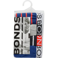 3 PACK OF Bonds Boys Briefs 8-12 4 pack