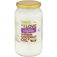 3 PACK OF Macro Organic Coconut Oil 900g