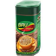 3 PACK OF Bru Original Mixed Coffee With Chicory Jar 200g