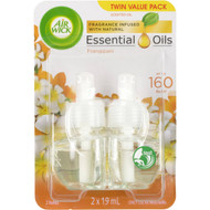 3 PACK OF Air Wick Electric Twin Refill Frangipani 2pk 19ml