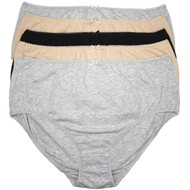 3 PACK OF WW Essentials Underwear Women's Full Brief Size 16-18