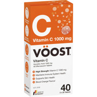 3 PACK OF Voost Effervescent Vitamin C 40 pack