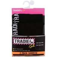 3 PACK OF Tradie Girls Shortie Sizes 6-8 2 pack