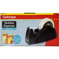 3 PACK OF Sellotape Desktop Dispenser