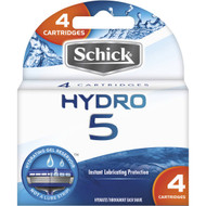 3 PACK OF Schick Hydro 5 Razor Refill 4 pack