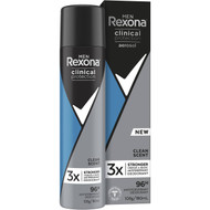 3 PACK OF Rexona Men Clinical Clean Scent 180ml
