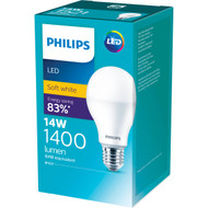 3 PACK OF Philips Light Globe 13w 1400 Lument Warm Es