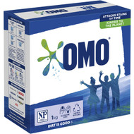 3 PACK OF Omo Active Clean Laundry Washing Powder Front & Top Loader 1kg