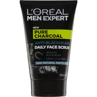 3 PACK OF L'oreal Men Expert Pure Charcoal Scrub 100ml