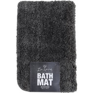 3 PACK OF Inspire Microfibre Bath Mat Steel 48x78cm