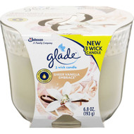 3 PACK OF Glade 3 Wick Candle Sheer Vanilla 193g