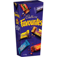 3 PACK OF Cadbury Favourites 570g