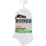 3 PACK OF Bonds Kids Low Cut Everyday Value Trainer Socks Size 5-8 5 pack
