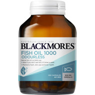 3 PACK OF Blackmores Fish Oil 1000 Capsules 100 pack