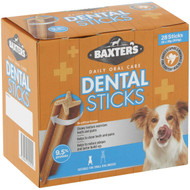 3 PACK OF Baxter's Dental Sticks Small Dog 28 pack