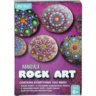 3 PACK OF Art Star Mandala Rock Art Kit