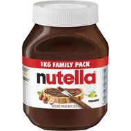 3 PACK OF Nutella Hazelnut Spread 1kg